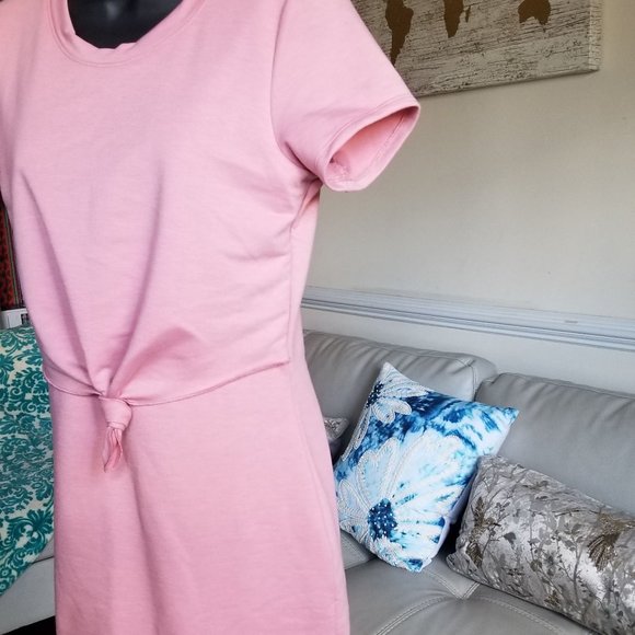 NWOT Popular Basics Pink Mini Dress - Picture 7 of 14